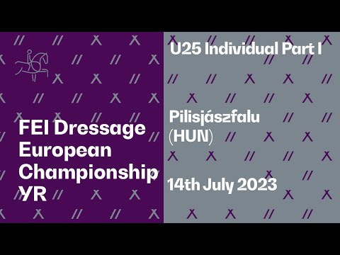🔴 LIVE | U25 Individual Part I - FEI Dressage European Championship for U25