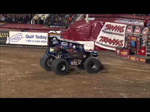 Monster Jam - Son-uva Digger Freestyle in Orlando, FL - Jan 26, 2013