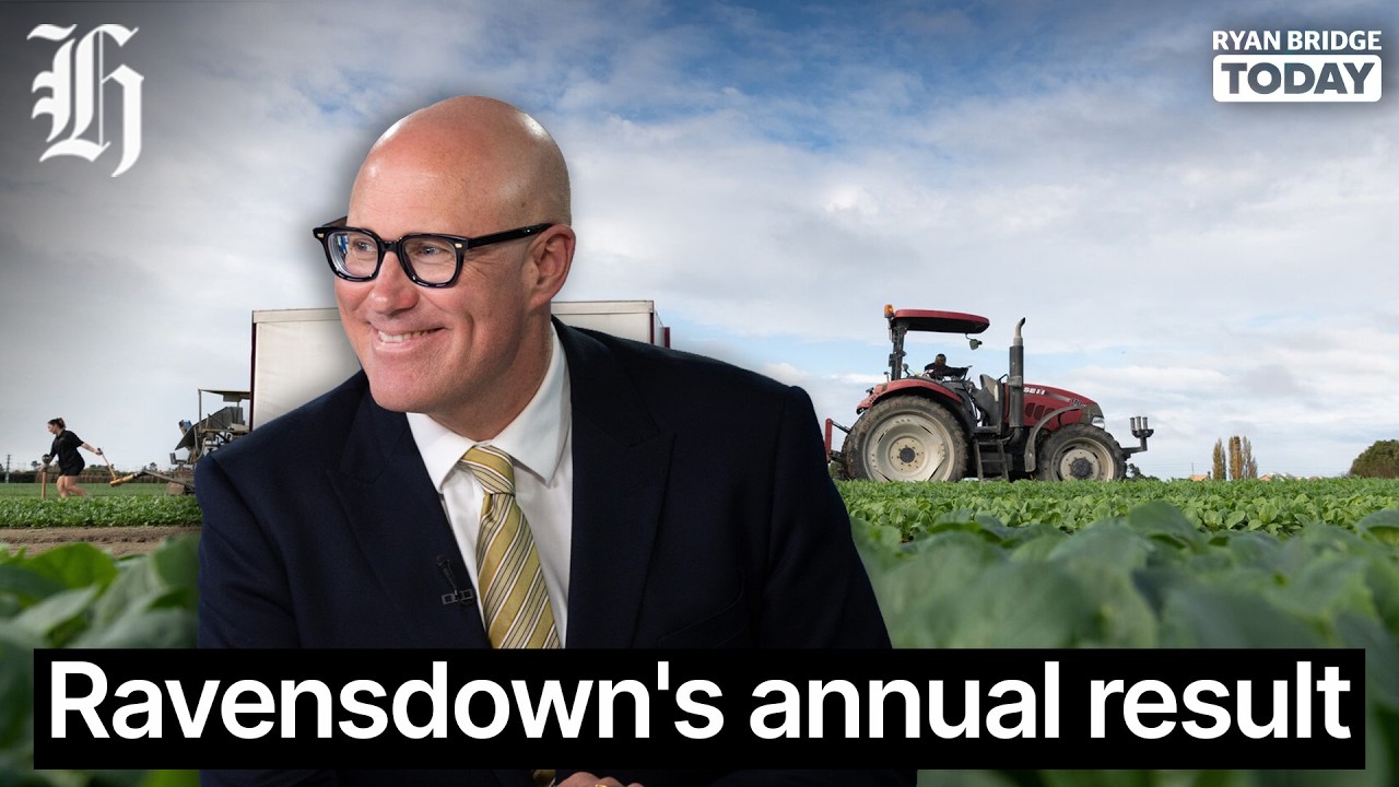 Raving about Ravensdown's annual result. Garth Bray 2degrees wrap | Herald Business NOW