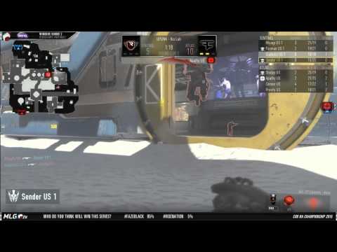 Faze Black vs Rise Nation - Game 3 - WR1 - North American Championships