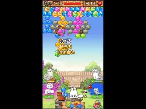 Simon's Cat Pop Time Level 261 - NO BOOSTERS 😺 | SKILLGAMING ✔️
