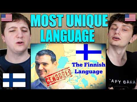 Americans React to the Finnish Language