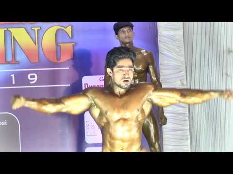 55kg category Mr.andhra bodybuilding competition 2019(IBBF)