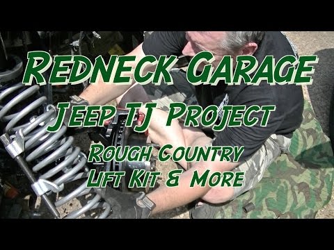 Jeep TJ Project - Rough Country Begins - Lift Kit Installation
