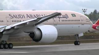 Saudi Arabian Airlines 777 Takeoff