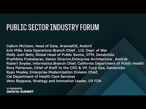 Watch: Public Sector Data Modernization: From Legacy Systems to AI