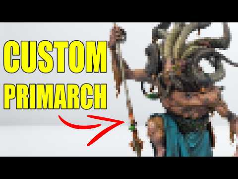 I Kitbashed My Own CUSTOM PRIMARCH - Building The 2nd Legion