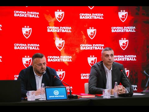 Konferencija za medije KK Crvena zvezda Meridianbet (29.12.2025)