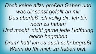 Bernhard Brink - Ich Bin Noch Zu Haben Lyrics_1