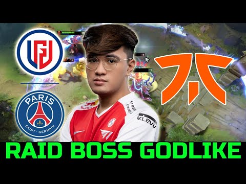 GABBI MEETS FNATIC AND PSGLGD IN RANK - RAID BOSS GODLIKE DOTA 2