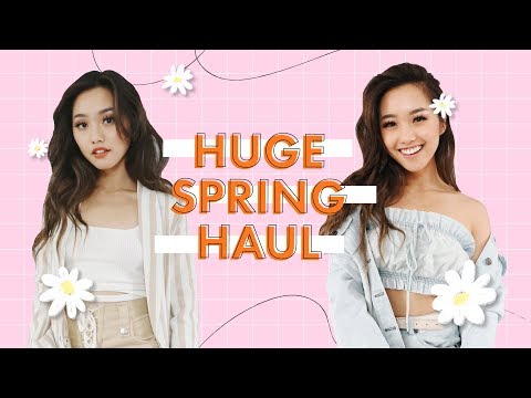 2018春季穿搭 (Spring Try On Clothing Haul 2018)