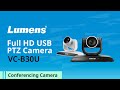 VC-B30U USB Camera Performance - Meeting Room Video Conference | Lumens