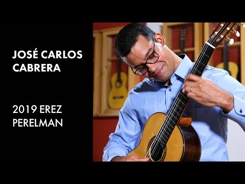 Agustin Barrios Mangore's "Danza Paraguaya" played by Jose Cabrera on a 2019 Erez Perelman