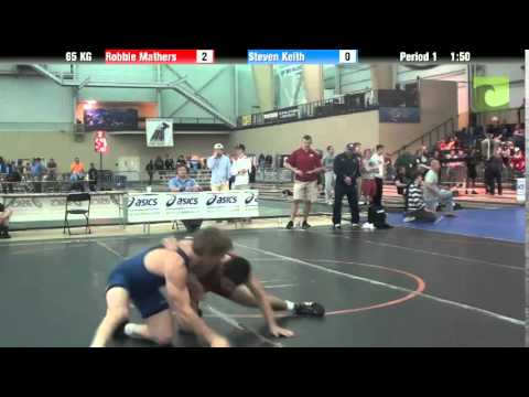 65 KG Robbie Mathers vs  Steven Keith