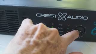 Video thumbnail for Amplificador potencia crest audio ca6 by Ari Conti Mainetti