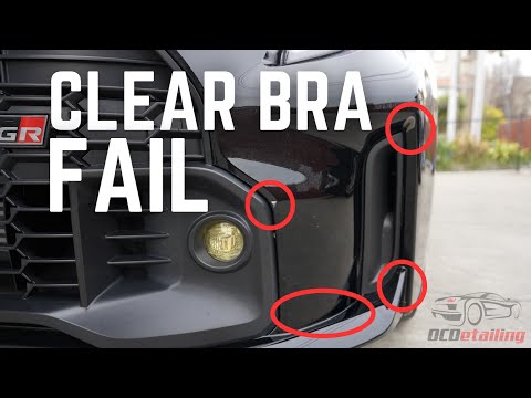 Clear Bra Fail - Corolla GR - STEK DYNOshield PPF