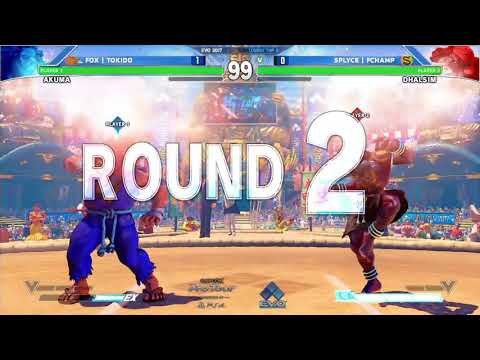 EVO 2017: SFV - Splyce | FChamp vs Echo Fox | Tokido - Top 8