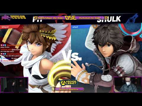 Darkshad (Shulk/Ken) Vs SoftAsSilque (Pit/K. Rool) Arcade Legacy 66 Winners Quarters