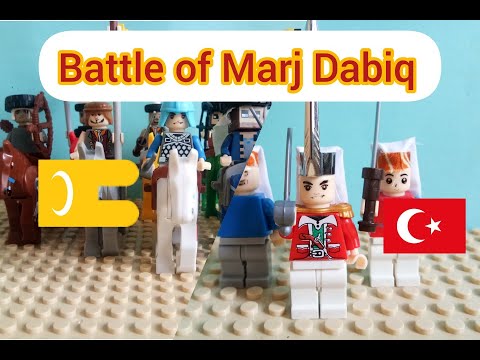 LEGO BATTLE OF MARJ DABIQ/OTTOMAN-MAMLUK WAR 1516-1517