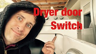 How to fix a Whirlpool dryer dead and won’t come on — bad door switch 3406107