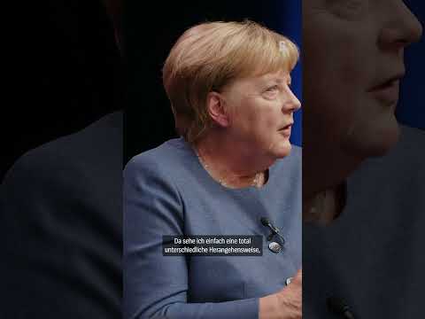 Mehrheiten mit der AfD?: »Halte ich für falsch« – Merkel im Spitzengespräch | DER SPIEGEL Shorts