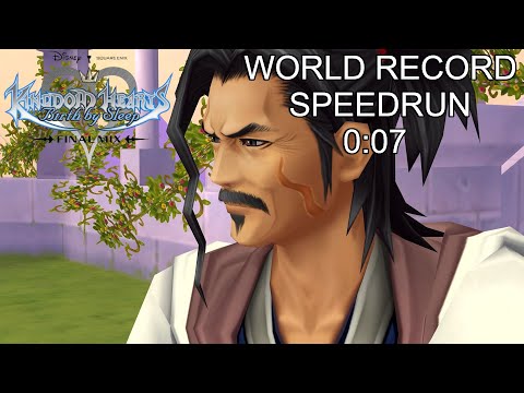 KH BBS FM [LV 99 Critical Mode Terra] Master Eraqus [WR] Speedrun 0:07 [WORLD RECORD]