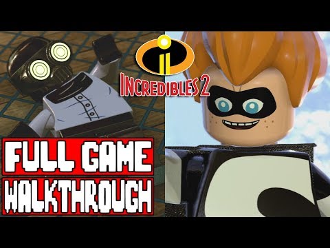 LEGO THE INCREDIBLES 1+2 Full Game Walkthrough - No Commentary