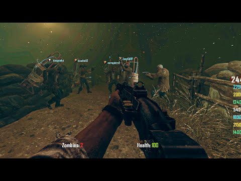 TRANZIT 8 PLAYERS | ZOMBIES GAMEPLAY | CALL OF DUTY BLACK OPS 2 (NO COMMENTARY)