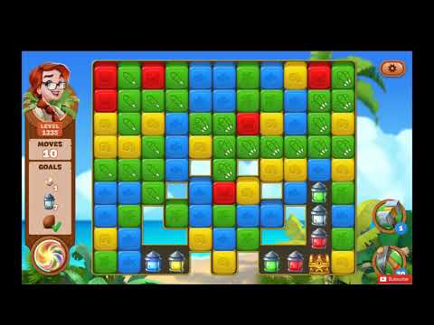 Lost Island Blast Adventure Level 1335 NO BOOSTERS - A S GAMING ✔