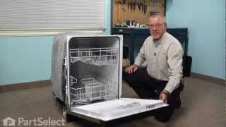 Dishwasher Repair: Replacing the Rail Stop (Whirlpool Part # W10261227)