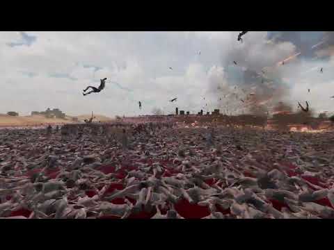 1 Full Auto Sherman Vs 1 Million Zombies - UEBS2 - Ultimate Epic Battle Simulator 2