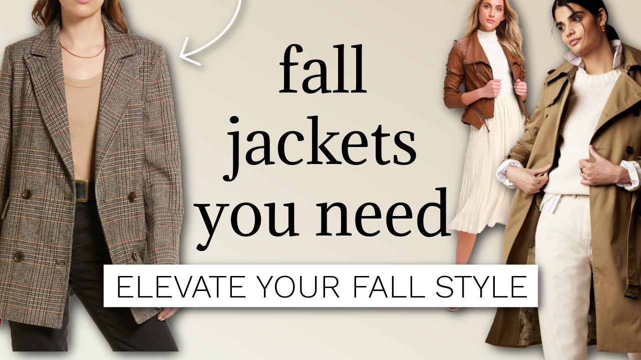 The ONLY 5 Jackets You Need for Fall
