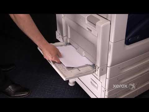 Xerox® WorkCentre® 5335 Family Loading Paper in the Bypass Tray 5