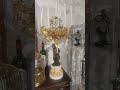 16th Century Gold Candle Lamp Rome Shorts Antique