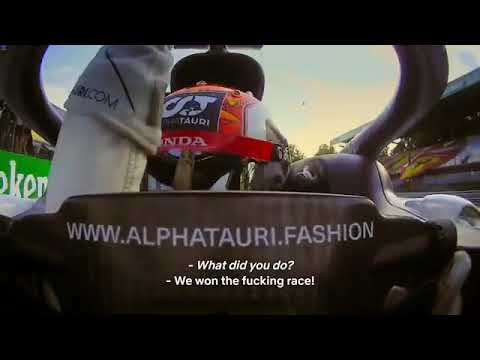 Formula 1 Drive to Survive: Pierre Gasly Wins Italian GP 2020