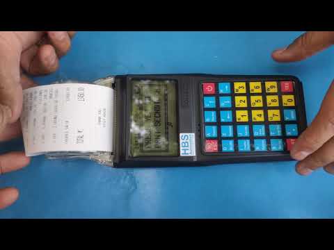 Semi- Automatic Retail Shop Billing Machine