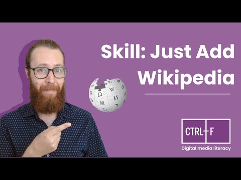 Skill: Just Add Wikipedia | CTRL-F