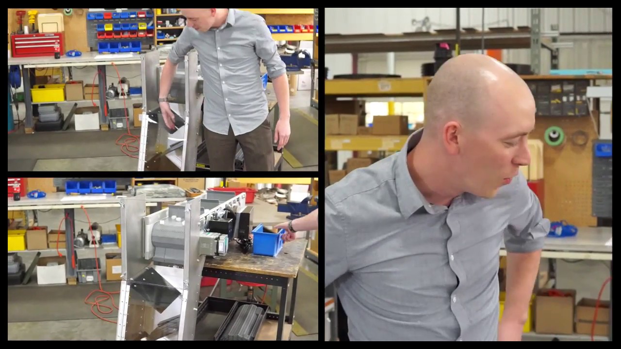 Custom Conveyor Baffle Chute