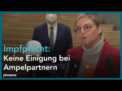 Keine Einigung zur Impfpflicht - keine Einigung  bei Ampelpartnern weiter
