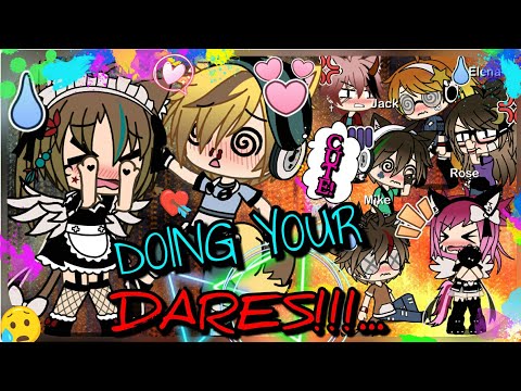 DOING YOUR DARES!! || (50 Dares!!) - Gacha Life