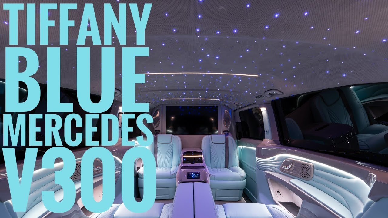 Mercedes-Benz V 300 ERTEX LUXURY CAR DESIGN CO. 30TH YEAR EDITION TIFFANY BLUE video