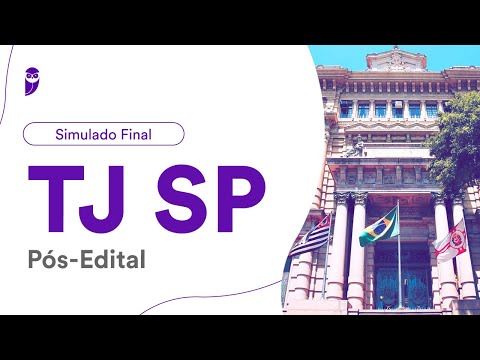 Simulado Final TJ SP Pós-Edital - Correção