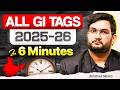 All GI Tags 2025 26 In 6 Mins QUICK Revision UPSC Prelims 2026 Most Imp List Abhishek Mishra