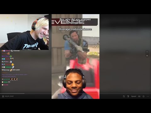 xQc Almost Passes out after Laughing Too Hard