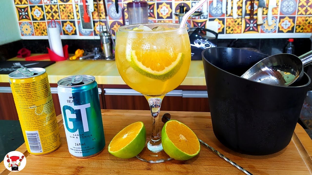 Watch Now Gin tônica de skol beats GT laranja e bebida energética Gin tônica de skol beats GT laranja e bebida energética