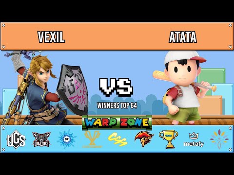 Warpzone  -  Winners Top 64  -  Vexil(Link) Vs. ATATA(Ness)