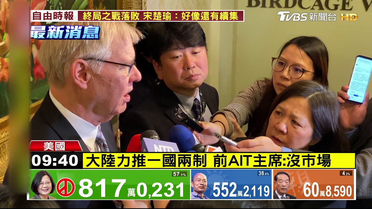 小英連任 前白宮官員:陸別介入台美大選