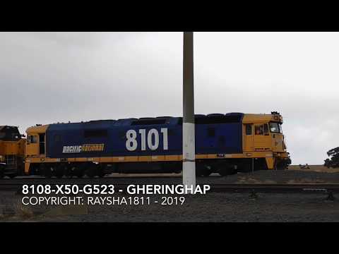 7CK5 - 8101-X50-G523 (Grain) Gheringhap - Australian Trains by Raysha1811