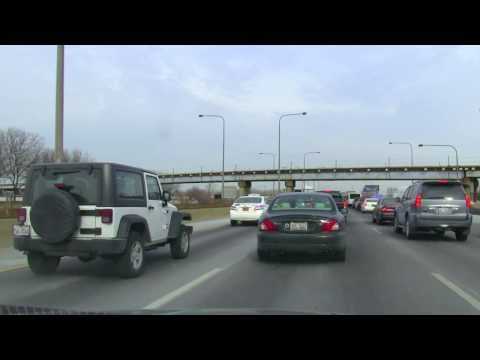 CRUIZIN' CHICAGOLAND 2014 * O'HARE AIRPORT TO CHICAGO SKYWAY TOLL BRIDGE * 1080p
