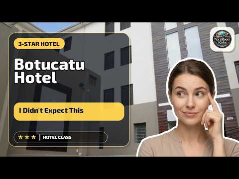Botucatu Hotel - I Didn't Expect This | Botucatu (Sao Paulo), Brazil🏩